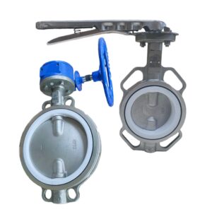 Stainless Steel (CF8M) Wafer Butterfly Valve PTFE